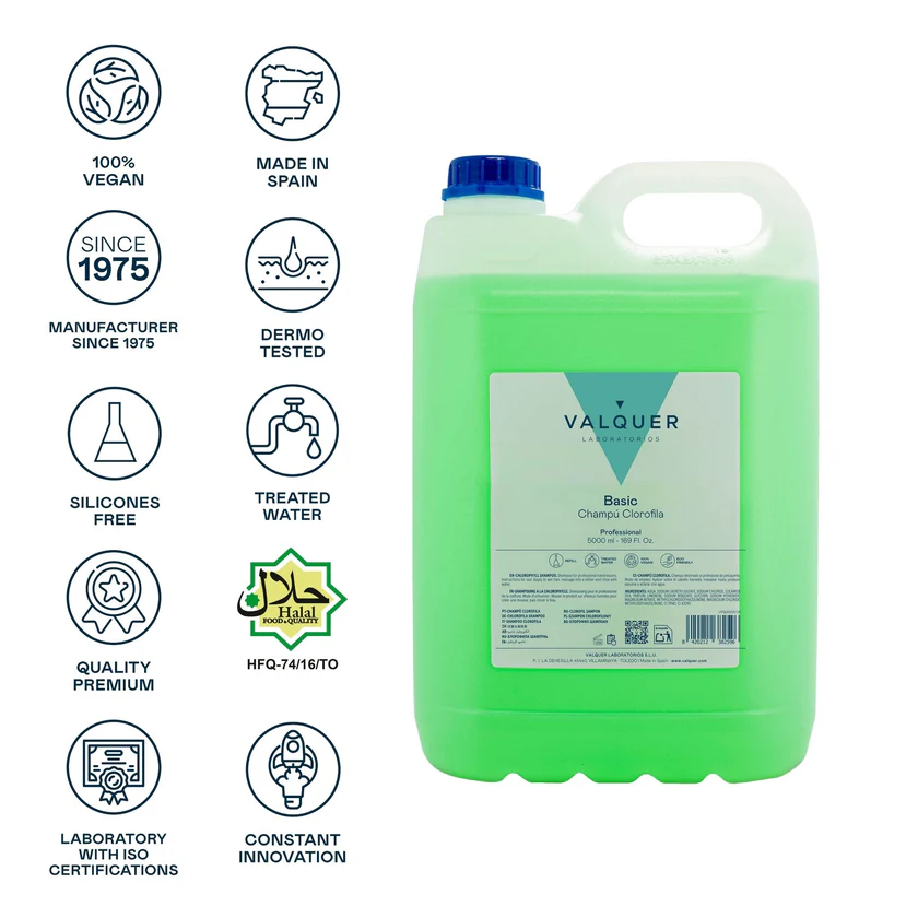 VALQUER CHAMPU CLOROFILA 5000 ML — Unidad